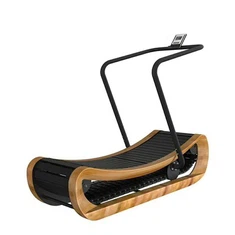 Tapis roulant incurvé en bois commercial