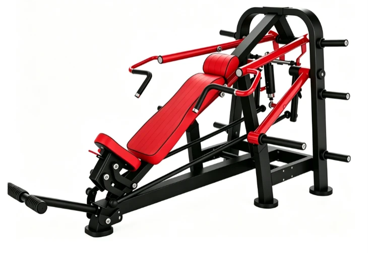 Machine de presse pectorale inclinée - Équipement spécial pour la mise en forme du haut de la poitrine
